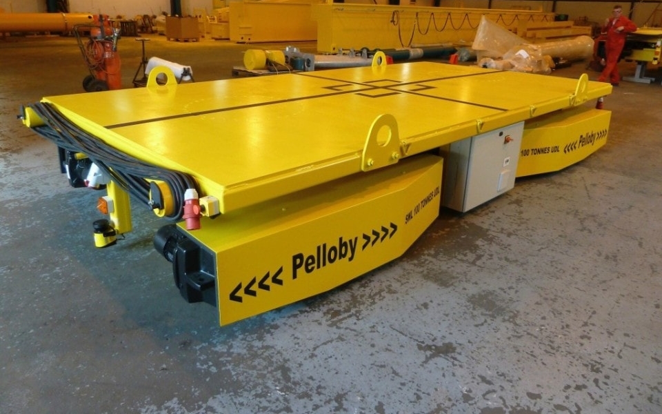 Bespoke Pelloby 100 Tonne Floor Transporter
