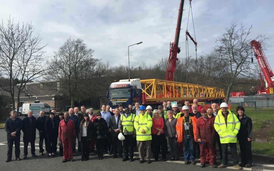 Pelloby Team Photo – Crane Suppliers UK