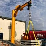 Outdoor Five Tonne Jib Crane for Offsite Solutions